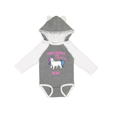 Inktastic Unicorns are Born in May Gift Baby Boy or Baby Girl Long Sleeve Bodysuit
Inktastic Unicorns are Born in May Gift Baby Boy or Baby Girl Long Sleeve Bodysuit