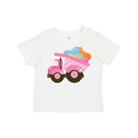 Inktastic Easter Jelly Bean Truck Gift Toddler Toddler Girl T-Shirt