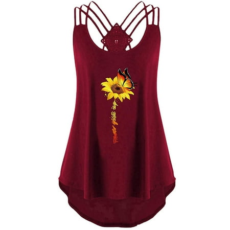 FREE SHIPPING-camisole Women Sunflower Print Sleeveless Bandages Vest Top Strappy Tank Tops nightgowns for women lingerie valentines day birthday gifts Red
FREE SHIPPING-camisole Women Sunflower Print Sleeveless Bandages Vest Top Strappy Tank Tops nightgowns for women lingerie valentines day birthday gifts Red