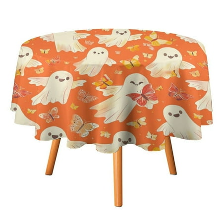 JINGDS Halloween Ghost Butterfly-60 Round Table Cloth Halloween Tablecloth Thanksgiving Day Table Cloth Round Cover Circle Tablecloth for Halloween Thanksgiving Fall Party
JINGDS Halloween Ghost Butterfly-60 Round Table Cloth Halloween Tablecloth Thanksgiving Day Table Cloth Round Cover Circle Tablecloth for Halloween Thanksgiving Fall Party