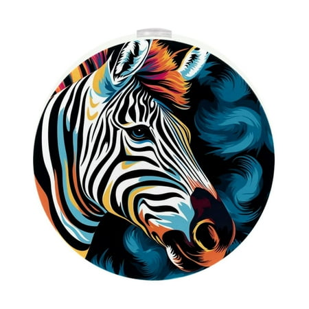 Zebra Warm White Led Round Night Light-2Pcs Portable Plug-in Dusk to Dawn Sensor Wall Light Kids Room Decorative Mini Nightlight
Zebra Warm White Led Round Night Light-2Pcs Portable Plug-in Dusk to Dawn Sensor Wall Light Kids Room Decorative Mini Nightlight