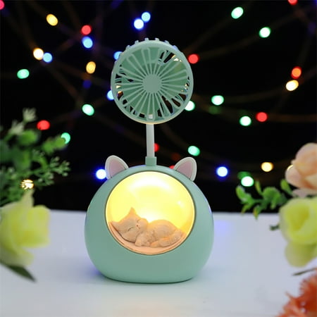 LnjYIGJ Hot Portable Night Light Small Fan Personal Desktop Fan Night Light Mini Fan For Room Office Bedroom Camping Gifts
LnjYIGJ Hot Portable Night Light Small Fan Personal Desktop Fan Night Light Mini Fan For Room Office Bedroom Camping Gifts
