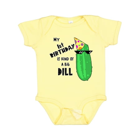 Inktastic My 1st Birthday is Kind of a Big Dill Pickle in Sunglasses Gift Baby Boy or Baby Girl Bodysuit
Inktastic My 1st Birthday is Kind of a Big Dill Pickle in Sunglasses Gift Baby Boy or Baby Girl Bodysuit