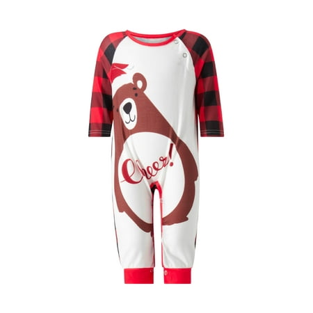 Listenwind Christmas Family Matching Pajamas Set Long Sleeve Crew Neck Cartoon Bear Printed Tops with Plaid Pants for Christmas Party Wear
Listenwind Christmas Family Matching Pajamas Set Long Sleeve Crew Neck Cartoon Bear Printed Tops with Plaid Pants for Christmas Party Wear