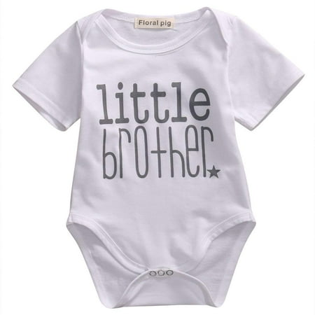Big Brother Little Sister Kids Toddler Boys Baby Girls Cotton Tops T-shirt/Romper Clothes
Big Brother Little Sister Kids Toddler Boys Baby Girls Cotton Tops T-shirt/Romper Clothes