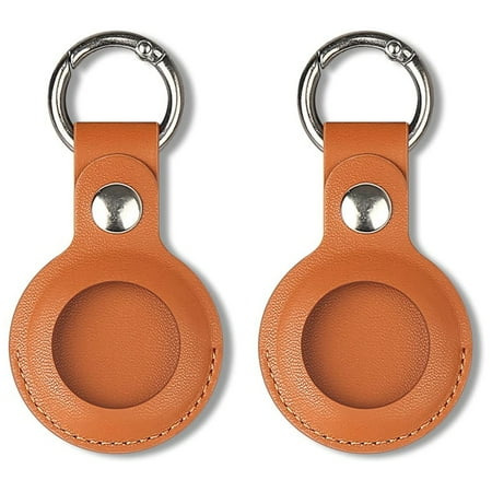 Areifrd 2Pcs Case Compatible for PU Leather Skin Cover with Keychain Holder Key Ring for Air Tag Accessories Brown
Areifrd 2Pcs Case Compatible for PU Leather Skin Cover with Keychain Holder Key Ring for Air Tag Accessories Brown
