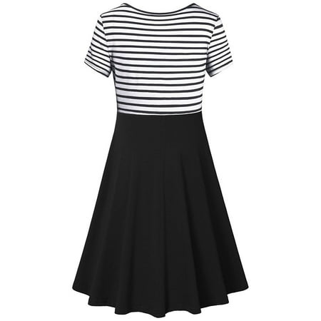 ClodeEU Fashion Solid Stripe Breast-Feeding Pregnant Woman Maternity Nursing Dress
ClodeEU Fashion Solid Stripe Breast-Feeding Pregnant Woman Maternity Nursing Dress