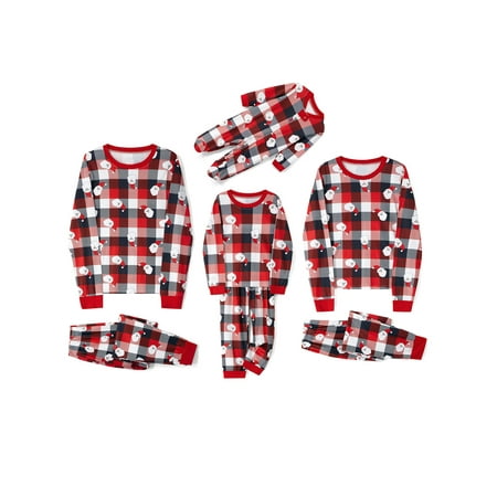 Colofity Christmas Pajamas for Family Matching Family Christmas PJs Sets Red Plaid Snowman Printed Top Sleepwear
Colofity Christmas Pajamas for Family Matching Family Christmas PJs Sets Red Plaid Snowman Printed Top Sleepwear
