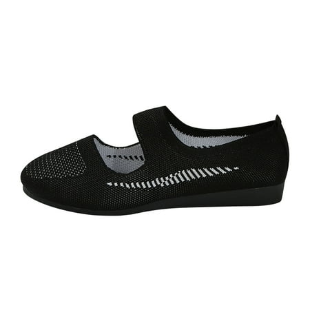 Cathalem Ladies Fashion Simple Breathable Mesh Knitted Shallow Mouth Flat Bottom Casual Shoe Black 40
Cathalem Ladies Fashion Simple Breathable Mesh Knitted Shallow Mouth Flat Bottom Casual Shoe Black 40