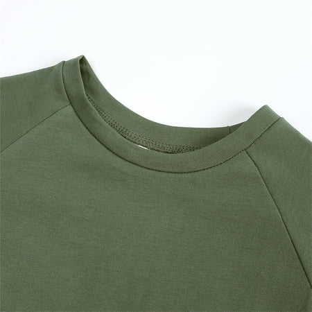 kpoplk Tshirt Kids Toddler Kids Girls Boys Short Classic Loose Short Soft Bat Sleeve Solid T Short Sleeve Shirts For Toddler(Green)
kpoplk Tshirt Kids Toddler Kids Girls Boys Short Classic Loose Short Soft Bat Sleeve Solid T Short Sleeve Shirts For Toddler(Green)