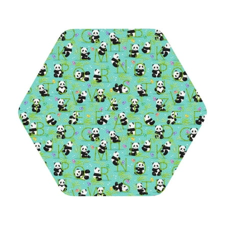 Pofeuu Alphabet And Panda Print Leather Coasters Set of 6 Round Cups Mugs Mat Pad for Home Kitchen Heat Resistant Drink Coasters Hexagon
Pofeuu Alphabet And Panda Print Leather Coasters Set of 6 Round Cups Mugs Mat Pad for Home Kitchen Heat Resistant Drink Coasters Hexagon