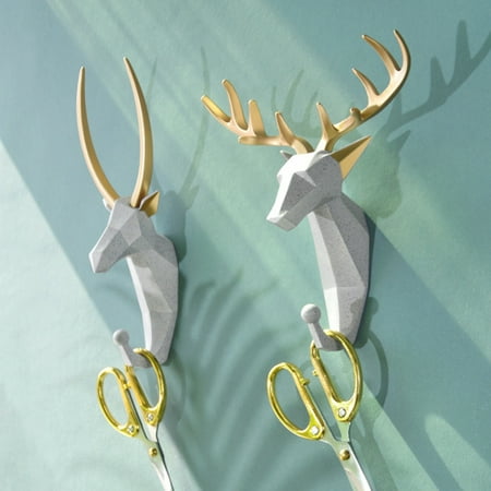 XinYux Home Deer Shaped Hanging Hook Wall Mounted Multifunctional Key Sundries Holder
XinYux Home Deer Shaped Hanging Hook Wall Mounted Multifunctional Key Sundries Holder