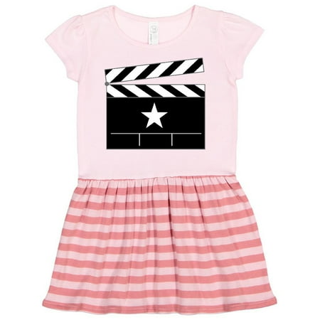 Inktastic Director Movie Clapboard Gift Toddler Girl Dress