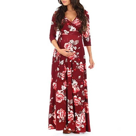 Giligiliso Clearance Maternity Dress Woman Print Wrap Dress Belt Multi-Function Pregnant Dress
Giligiliso Clearance Maternity Dress Woman Print Wrap Dress Belt Multi-Function Pregnant Dress