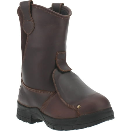 Men s Dan Post Protector External Met Gaurd Work Boots Brown