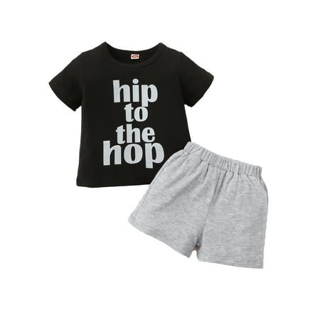Kucnuzki 9 Months Baby Boy Summer Outfits Shorts Sets 12 Months Short Sleeve Hip To The Hop Letter Prints Tops Elastic Cozy Shorts 2PCS Set Blue
Kucnuzki 9 Months Baby Boy Summer Outfits Shorts Sets 12 Months Short Sleeve Hip To The Hop Letter Prints Tops Elastic Cozy Shorts 2PCS Set Blue