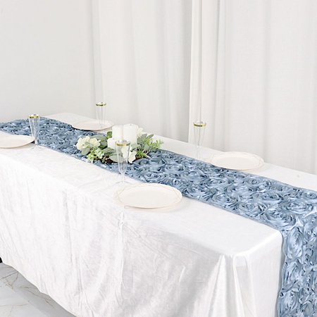 BalsaCircle 5 Pieces 14 x 108 Raised Roses Floral Table Top Runners Wedding Linens Dusty Blue
BalsaCircle 5 Pieces 14 x 108 Raised Roses Floral Table Top Runners Wedding Linens Dusty Blue