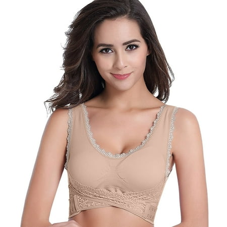 Women s Push Up Wireless Non-Stress Bra Breastfeeding Bra 3D Correction Sexy Cleavage Beautiful Back Sports Bra
Women s Push Up Wireless Non-Stress Bra Breastfeeding Bra 3D Correction Sexy Cleavage Beautiful Back Sports Bra