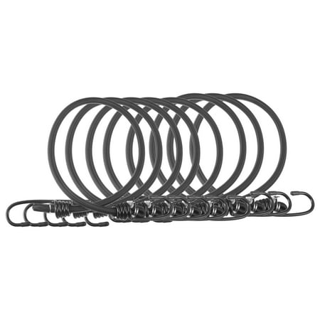 8pcs 22.8 8mm Bungees Cord with Hooks Universal Bungees Straps for Tie Downs Camping Cars Bicycle Black
8pcs 22.8 8mm Bungees Cord with Hooks Universal Bungees Straps for Tie Downs Camping Cars Bicycle Black