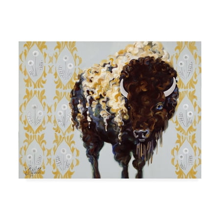 Trademark Fine Art 'Buff Diamond Pattern' Canvas Art by Stephanie Aguila