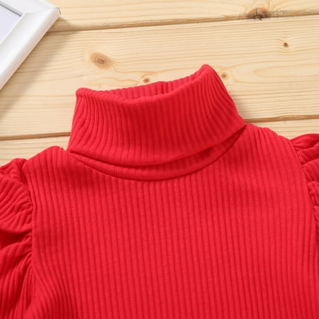 IROINNID Mid-Length Flare Skirt For Girl Turtleneck Toddler Suit Mid-high Collar Slim Bottoming Shirt And Pleated Solid Color Skirt Two-piece Long Sleeve Pullover Skirt Red
IROINNID Mid-Length Flare Skirt For Girl Turtleneck Toddler Suit Mid-high Collar Slim Bottoming Shirt And Pleated Solid Color Skirt Two-piece Long Sleeve Pullover Skirt Red