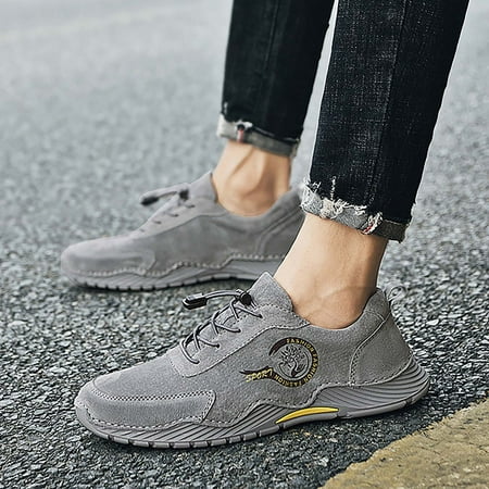KUNPENG-Men s High Top Mountaineering Shoes For Leisure Couple Shoes Men s Shoes