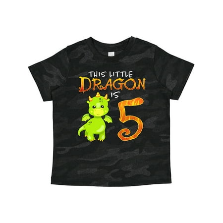 Inktastic Dragon 5th Birthday- Turning Five Gift Toddler Boy or Toddler Girl T-Shirt
Inktastic Dragon 5th Birthday- Turning Five Gift Toddler Boy or Toddler Girl T-Shirt