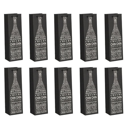 Qianha Mall Wine Gift Bag 10pcs Red Wine Bags Easy-to-carry Reusable Beverage Gift Packaging for Parties Festivals
Qianha Mall Wine Gift Bag 10pcs Red Wine Bags Easy-to-carry Reusable Beverage Gift Packaging for Parties Festivals