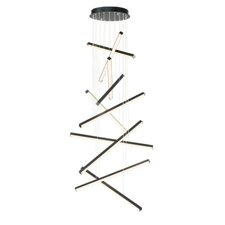 ET2 Lighting - Hover-100W 10 LED Pendant-1.5 Inches wide by 27.75 inches high