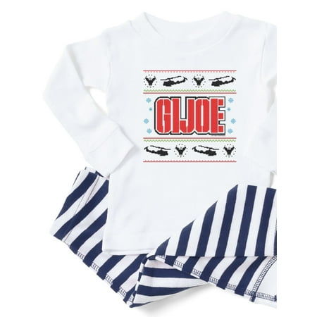 CafePress - Gi Joe Ugly Christmas - Toddler Long Sleeve Pajama set