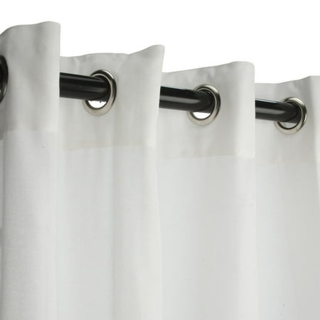 Pawleys Island Sheer Sunbrella Grommet Top Outdoor Curtain