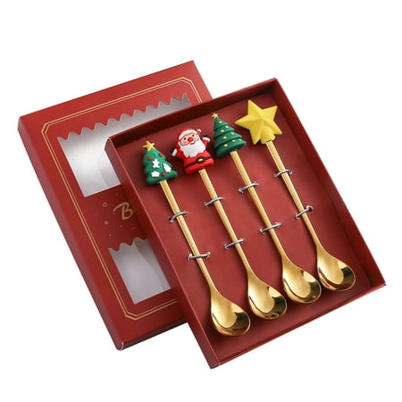 Nitouy 4Pcs/set Christmas Cutlery Cartoon Festive Flatware Dining Table Accessories
Nitouy 4Pcs/set Christmas Cutlery Cartoon Festive Flatware Dining Table Accessories
