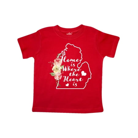 Inktastic Michigan Home is Where the Heart is with Watercolor Floral Gift Toddler Boy or Toddler Girl T-Shirt
Inktastic Michigan Home is Where the Heart is with Watercolor Floral Gift Toddler Boy or Toddler Girl T-Shirt