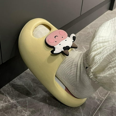 Summer Slippers Shoes for Women Thick Platform Slipper Cloud Bath Shoes for Indoor Outdoor Summer Wear Light Yellow 35-36 Orthography
Summer Slippers Shoes for Women Thick Platform Slipper Cloud Bath Shoes for Indoor Outdoor Summer Wear Light Yellow 35-36 Orthography