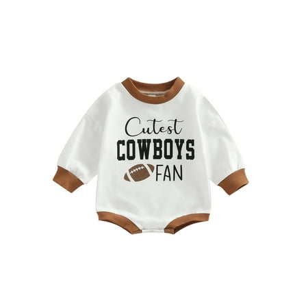 Meihuida Baby Girls Casual Romper Long Sleeve Letter and Rugby Print Contrast Color Romper
Meihuida Baby Girls Casual Romper Long Sleeve Letter and Rugby Print Contrast Color Romper