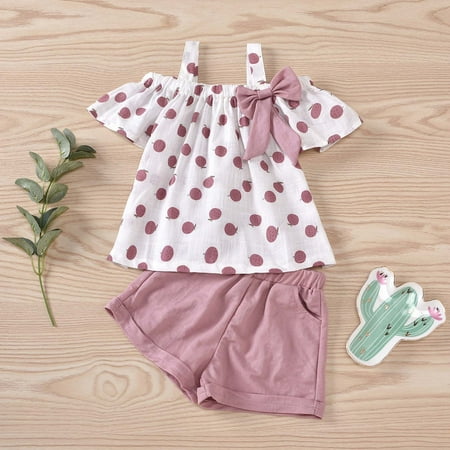 CHGBMOK Clearance Toddler Baby Kids Girls Summer Sling Fruit Print Top Shorts Clothes Suit
CHGBMOK Clearance Toddler Baby Kids Girls Summer Sling Fruit Print Top Shorts Clothes Suit