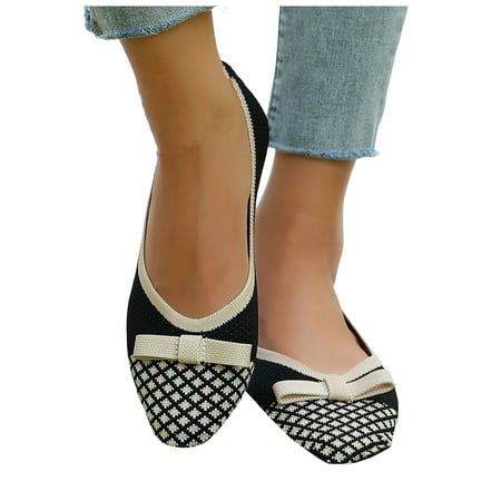 Omagie Dress Shoes for Women Fashion Bowknot Knit Office Ballet Flats Formal Slip on Walking Loafers
Omagie Dress Shoes for Women Fashion Bowknot Knit Office Ballet Flats Formal Slip on Walking Loafers