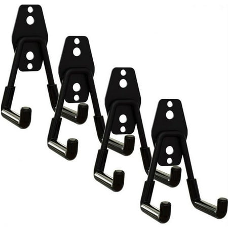 Garage Hooks Garage Storage Hooks Utility Double Hooks Heavy Duty for Tools Ladders Bikes Ropes Etc (Pack of 4)
Garage Hooks Garage Storage Hooks Utility Double Hooks Heavy Duty for Tools Ladders Bikes Ropes Etc (Pack of 4)