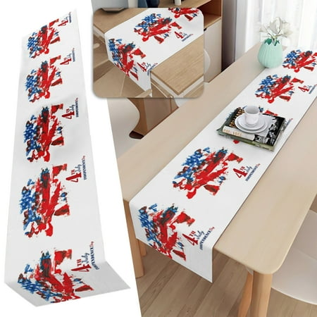 Yinguo Independence Day Table Cloth Coffee Table Table Cloth Holiday Decoration Cloth Cotton Linen 33x180cm A
Yinguo Independence Day Table Cloth Coffee Table Table Cloth Holiday Decoration Cloth Cotton Linen 33x180cm A