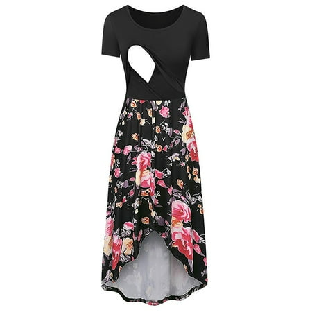 koaiezne Dress Women Solid Pregnant Summer Breastfeeding Maternity Maternity Maternity dress Smock Dress for Pants Maternity Dresses Short Sleeve
koaiezne Dress Women Solid Pregnant Summer Breastfeeding Maternity Maternity Maternity dress Smock Dress for Pants Maternity Dresses Short Sleeve