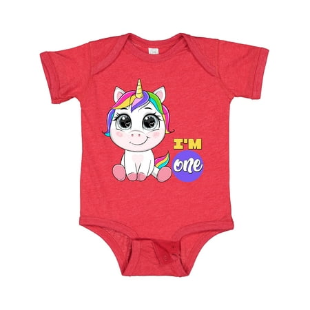 Inktastic Unicorn 1st Birthday Gift Baby Boy or Baby Girl Bodysuit