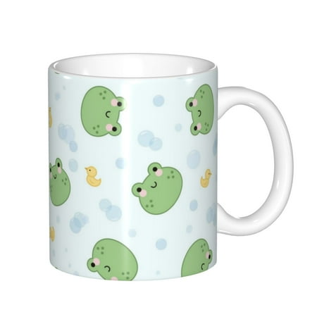 Yiaed Kawaii Frogs Print Ceramics Coffee Large Handle Design Extra Large Tea and Coffee Cup for Office and Home Mugs
Yiaed Kawaii Frogs Print Ceramics Coffee Large Handle Design Extra Large Tea and Coffee Cup for Office and Home Mugs