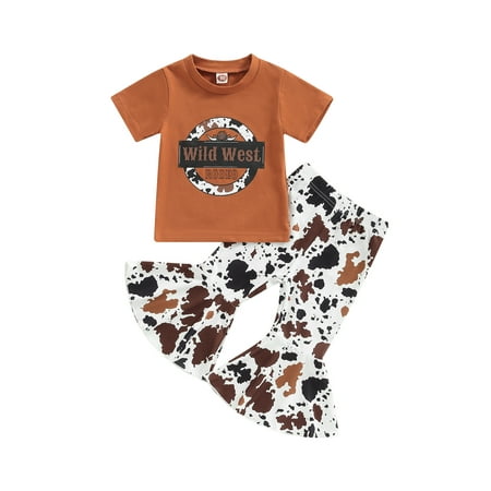 Bagilaanoe 3pcs Toddler Baby Girl Long Pants Set Letter Print Short Sleeve T-shirt Tops + Flare Trousers 6M 12M 18M 24M 3T 4T Kids Casual Outfits 
Bagilaanoe 3pcs Toddler Baby Girl Long Pants Set Letter Print Short Sleeve T-shirt Tops + Flare Trousers 6M 12M 18M 24M 3T 4T Kids Casual Outfits