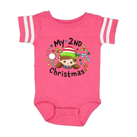 Inktastic My 2nd Christmas Elf Girl with Candy Canes Gift Baby Boy or Baby Girl Bodysuit
Inktastic My 2nd Christmas Elf Girl with Candy Canes Gift Baby Boy or Baby Girl Bodysuit