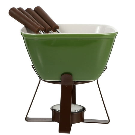 Hemoton 1 Set Cheese Melting Pot Ceramic Butter Chocolate Hot Pot Melting Stove
