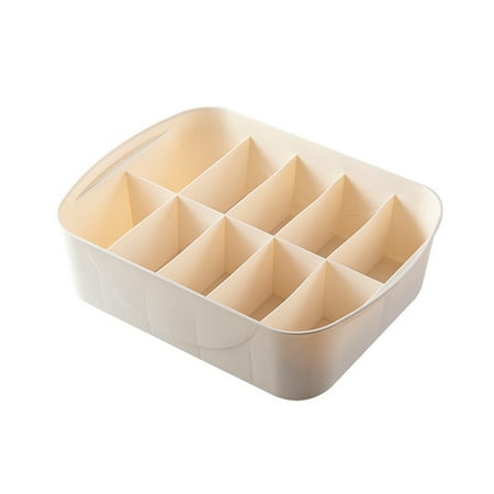 Underwear Storage Box Organizer with Cover Plastic for Bra Panties Socks Drawer Desktop
Underwear Storage Box Organizer with Cover Plastic for Bra Panties Socks Drawer Desktop