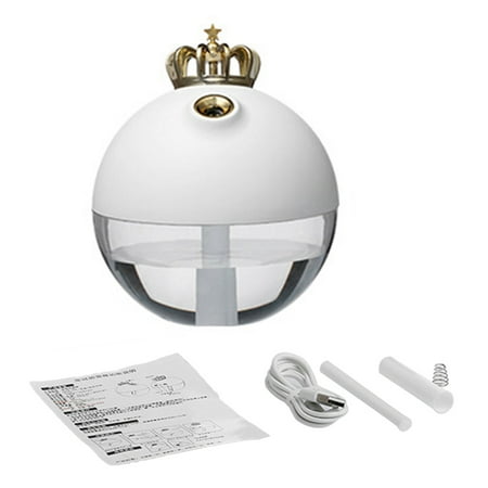 KAOU 320ml Ultrasonic Crown Air Humidifier USB Rechargeable Essential Oil Diffuser
KAOU 320ml Ultrasonic Crown Air Humidifier USB Rechargeable Essential Oil Diffuser