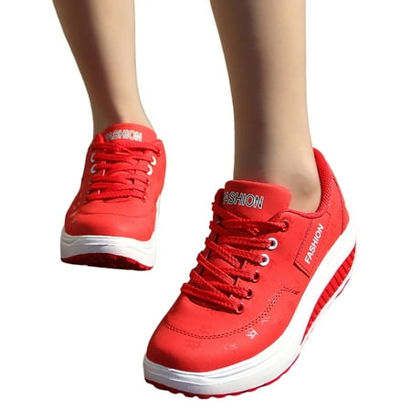 huanledash 1 Pair Women Shoes Wedge Heel Thick Platform Large Size Non-Slip Lace Up Protect Spring Autumn Faux Leather Female Walking Shoes Women Accessory
huanledash 1 Pair Women Shoes Wedge Heel Thick Platform Large Size Non-Slip Lace Up Protect Spring Autumn Faux Leather Female Walking Shoes Women Accessory