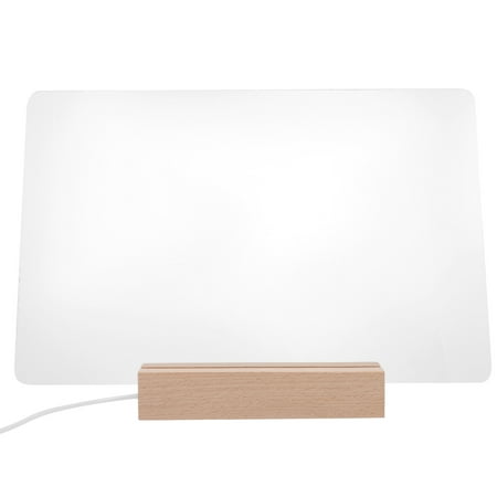 TOYMYTOY 1 Set Acrylic Erasable Note Board DIY Night Light Transparent Writing Board
TOYMYTOY 1 Set Acrylic Erasable Note Board DIY Night Light Transparent Writing Board