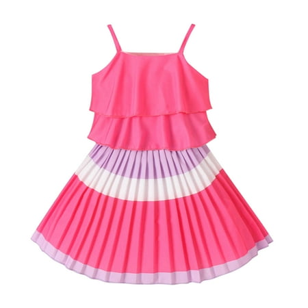HIBRO Summer Toddler Girls Sleeveless Prints Camisole Top Skirts Child Kids 2PCS Set&Outfits Baby Girl Gender Reveal Outfit Kid Sweatsuit Set Girl
HIBRO Summer Toddler Girls Sleeveless Prints Camisole Top Skirts Child Kids 2PCS Set&Outfits Baby Girl Gender Reveal Outfit Kid Sweatsuit Set Girl